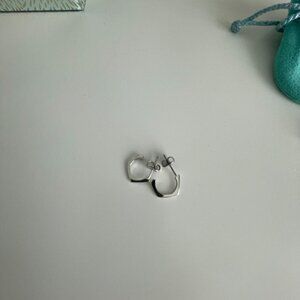 Uncommon James silver small hoops